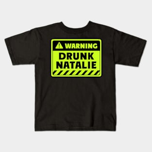 drunk Natalie Kids T-Shirt